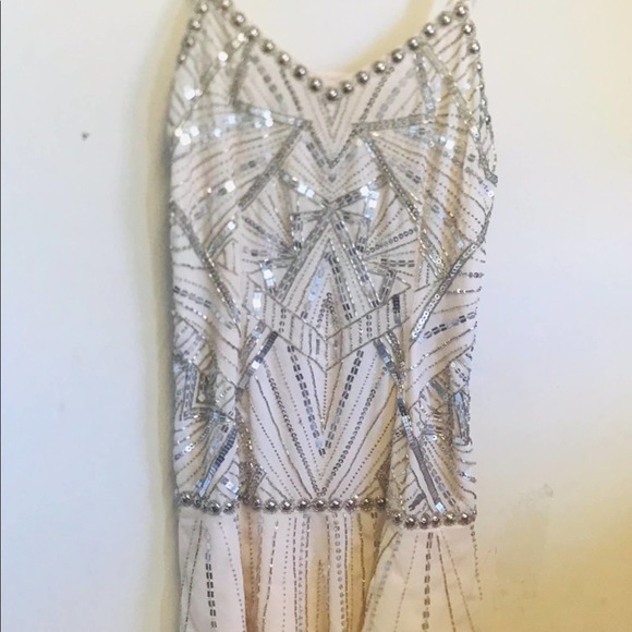 Parker Embellished Sequin Beaded Mini Dress XS - Picture 2 of 16